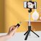 Selfie stick WRY1S telescopic tripod 0.7m for phone - black