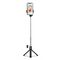 Selfie stick WRY1S telescopic tripod 0.7m for phone - black