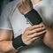 Rockbros 0431001 sports wristband - black (2 pcs.)