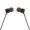 JBL Tune 110 in-ear headphones with 3.5mm mini jack and remote control - black