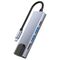 HUB Tech-Protect V3 5in1 USB-C - USB-A 3.0 / USB-A 2.0 / USB-C / HDMI / RJ45 - gray