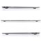 Tech-Protect SmartShell Case for MacBook Air 13" M2 / M3 / 2022-2024 - Clear-Glitter