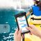 Tech-Protect Waterproof Case UWC9 waterproof for devices up to 8.9" - black and orange