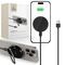 Tech-Protect QI15W-A33 Inductive Charger with MagSafe and Stand with USB-A / USB-C Cable - Black