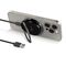 Tech-Protect QI15W-A33 Inductive Charger with MagSafe and Stand with USB-A / USB-C Cable - Black