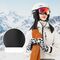 Qunature Panda Heat Transfer Ski Gloves Kids Size S - Black/White