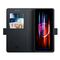 3mk Wallet Case for Sony Xperia 1 V - Black