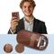 Tech-Protect KLR100 RFID Blocking Car Key Case - Brown