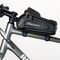 Wozinsky bicycle bag for the frame, armored, with a phone pocket, 1.7 l - black