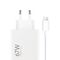 Ładowarka sieciowa Xiaomi BHR9465EU 67W 6.2A USB-A z kablem USB-C - biała