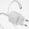 Puro PROLITE 10W USB-A wall charger + USB-A - USB-C cable 1.2m - white