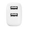 Puro PROLITE 10W 2x USB-A Wall Charger - White