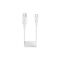 Puro 10W USB-A - USB-C Spiral Cable 1m - White