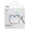 Uniq Iridescia case for AirPods 4 Hang Case - holo white