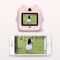 Wozinsky WDT-01 Thermal Printer Camera for Kids - Pink