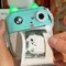 Wozinsky WDT-02 Thermal Printer Camera for Kids - Blue