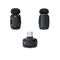Acefast R2 Wireless Lavalier Microphones - Black