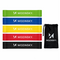 Mini resistance bands Wozinsky WGO-5 activation bands made of latex - 5 pcs.