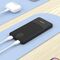 Powerbank Dudao K10 10000mAh 2.4A 2 x USB-A - white