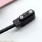 HUL-01 Magnetic Charger 2-pin 2.8mm for 60cm Smartwatches – Black
