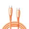 Joyroom S-A59 Vibrant Series 60W USB-C - USB-C Cable 1.2m - Orange