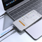 Dudao L25X USB-C - Lightning Cable 1m 30W with Soft Silicone Braid - Black