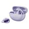 OWS QCY Crossky C30 Earphones with Clip IPX4 Bluetooth 5.4 - Purple