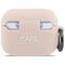 Karl Lagerfeld Silicone Chaupette Head 3D Case for AirPods Pro 3 - Pink