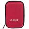 Orico PHD-25 protective case for a 2.5" portable drive - red