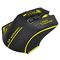 Wozinsky WMGB-1181 Wireless Optical Gaming Mouse 3200 DPI with Built-in Battery and Backlight - Black and Yellow