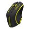 Wozinsky WMGB-1181 Wireless Optical Gaming Mouse 3200 DPI with Built-in Battery and Backlight - Black and Yellow