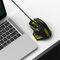 Wozinsky WMGK-1181W Wired Optical Gaming Mouse 7200 DPI with Backlight - Black and Yellow