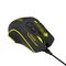 Wozinsky WMGK-1181W Wired Optical Gaming Mouse 7200 DPI with Backlight - Black and Yellow
