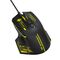 Wozinsky WMGK-1181W Wired Optical Gaming Mouse 7200 DPI with Backlight - Black and Yellow