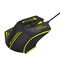 Wozinsky WMGK-1181W Wired Optical Gaming Mouse 7200 DPI with Backlight - Black and Yellow