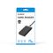 Orico CL4D-A3 USB-A 3.0 SD microSD CF MS 5 Gb/s Memory Card Reader - Black and Silver