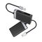Orico CL4D-A3 USB-A 3.0 SD microSD CF MS 5 Gb/s Memory Card Reader - Black and Silver