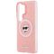 Karl Lagerfeld IML Repeated Choupette MagSafe Case for Samsung Galaxy S26 Ultra - Pink