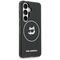 Karl Lagerfeld IML Repeated Choupette MagSafe Case for Samsung Galaxy S26 - Black
