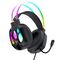 Wozinsky WSG-1118 Wired Gaming Headphones with Microphone and RGB Backlight - Black