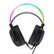 Wozinsky WSG-1118 Wired Gaming Headphones with Microphone and RGB Backlight - Black