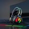 Wozinsky WSG-1118 Wired Gaming Headphones with Microphone and RGB Backlight - Black