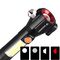 Wozinsky WLR-31 5W 500lm CREE 3-in-1 Multifunction Flashlight with Glass Breaker and Seat Belt Cutter - Black