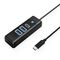 Orico PWC2U-C3 3-port USB hub 2x USB-A 3.0 1x USB-C 3.0 0.15 m - black
