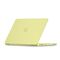 Tech-Protect Softshell case for MacBook Neo 13 2026 - matte yellow