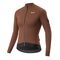 Rockbros YDWT006 TVI women's cycling jersey insulated autumn/winter M - brown