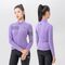 Rockbros YPW065 TVI Women's Long Sleeve Cycling Jersey Fall/Winter L - Purple
