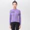 Rockbros YPW065 TVI Women's Long Sleeve Cycling Jersey Fall/Winter L - Purple