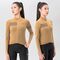 Rockbros YPW065 TVI Women's Long Sleeve Cycling Jersey Fall/Winter L - Yellow