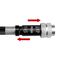 Rockbros SMART-B 150 PSI Mini Bicycle Pump for Presta and Schrader Valves - Black